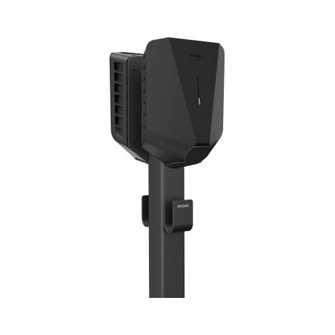 Borne de recharge easee base 2-way aluminium résistante noire