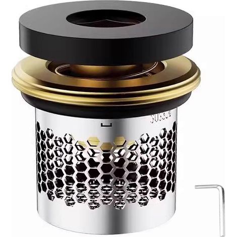 Robinets d'arrêt d'eau avec filtres, robinets anti-retour compatibles avec douche, robinets d'arrêt étanches compatibles avec salle de bain (1/5)