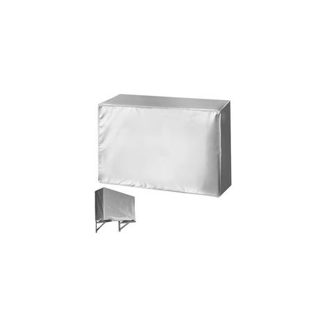 Housse pour climatiseur extérieur 86 x 35 x 60 cm, imperméable, résistante aux UV, anti-poussière et anti-neige, taille universelle (1/5)