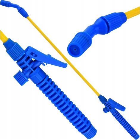 Lancia per spruzzatore geko lanca 55,5 cm impugnatura ergonomica blocco