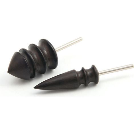 2-teiliges Werkzeug zum Schärfen von Lederfarbe, Lederpolierer, Lederglätter, Lederdrehwerkzeug, Kantenpolierer, Bohrer, Handbohrmaschine, Drehbank