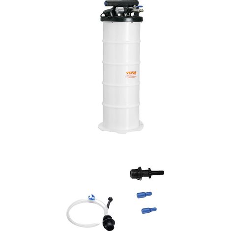 Extracteur de fluide, opération pneumatique, tubes d'extension polyvalents, 6.5L (1/2)
