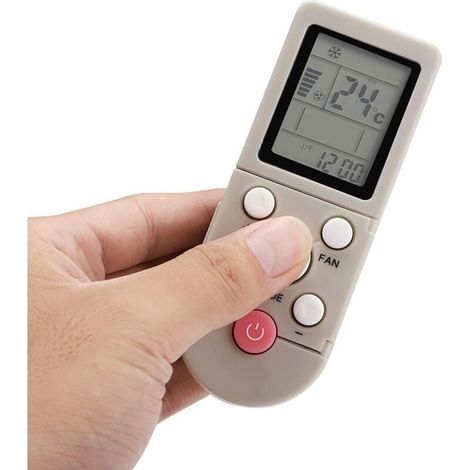Télécommande climatiseur AUX Contrôle température Compatible YKR F/001/09R/010/06/016E Propriétaires climatiseurs AUX (1/4)