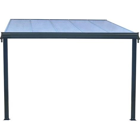 Terrassenüberdachung anthr. 312x303x258 cm (1/3)