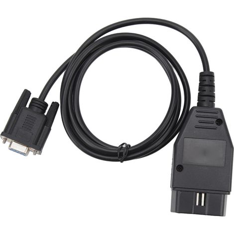Ortviai Câble de diagnostic OBD2 VAG KKL pour Audi VW Seat Skoda – compatible KW1281 & KW2000, 16 broches (1/5)