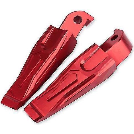 Passend für Yamaha Nmax 125, Nmax 155, N Max 150, Nmax 155 (2015–2022), CNC-gefräste Aluminium-Fußrasten für Sozius – ROT (1/5)
