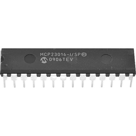 Microchip Technology Microcontrôleur embarqué SPDIP-28 8-Bit 16 MHz Nombre I/O 23 Tube V548863