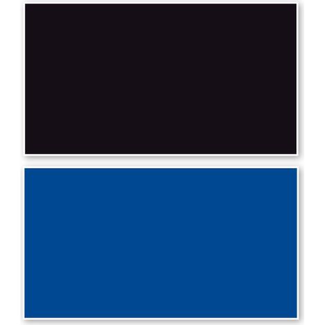 Fotorückwand Schwarz/Blau beidseitig 100x60cm 2in1 Rückwandposter