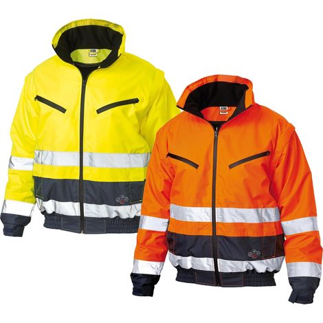 Siggi Bomber 25GI0221 Warnschutzjacke - S - Orange