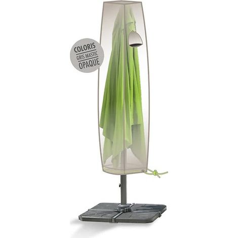 Housse de protection pour parasol droit jusqu'à 4 m Cover Line Jardiline - 25 x H 200 cm (1/2)