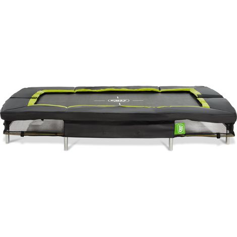 EXIT Silhouette Ground Sports Trampoline 5x7ft – Black
