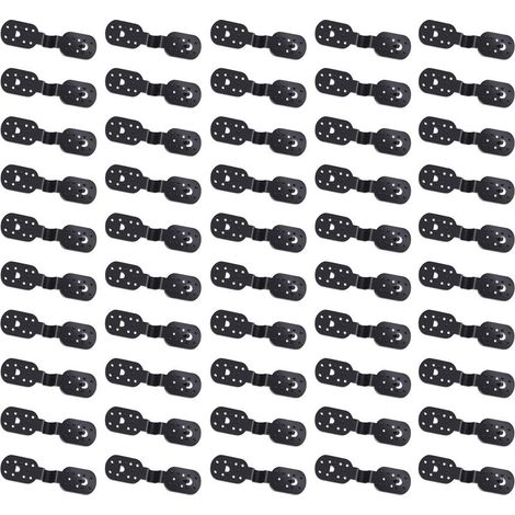 50 supports de clips réutilisables pour l'extérieur (1/5)