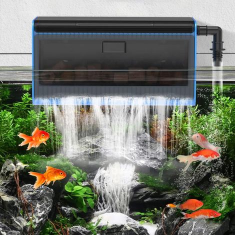 Boîte de filtre pour aquarium, boîte de filtre pour pompe à eau pour aquarium, montage mural, un accessoire à utiliser avec les pompes à eau pour aquarium. (1/5)