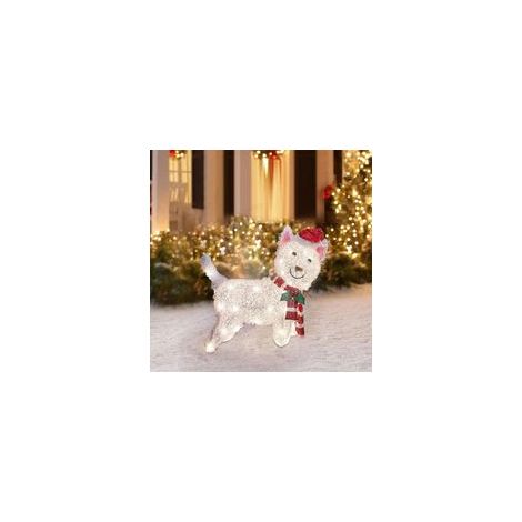Decorazioni da giardino piatte 2D per esterni, statue da giardino per esterni, decorazioni natalizie, animali luminosi, luci da giardino a LED creative e impermeabili, sculture di animali illuminate -