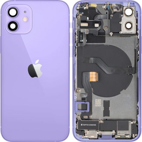 battery cover apple 0660982743045 grade A avec cadre violet