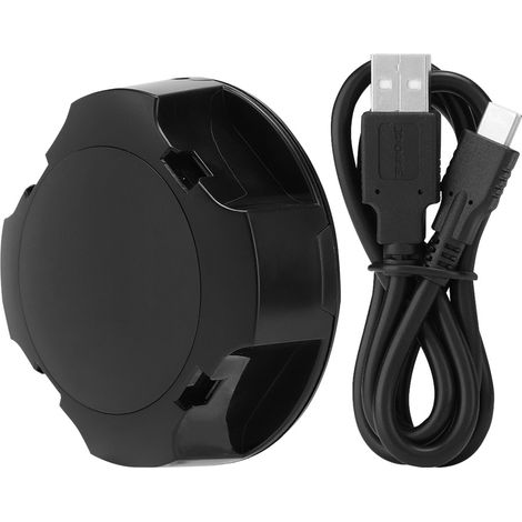 Station de charge 4 places ronde compatible manettes gauche/droite avec témoin lumineux LED (1/5)