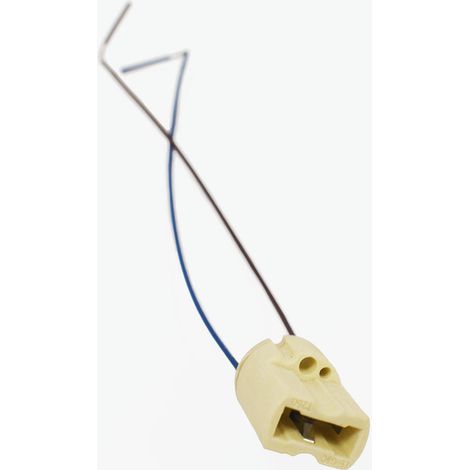 Barcelona Led – Douille G9 précâblée 230V-AC – Tension 230V – Compatible ampoules G9 – Installation rapide pour luminaires intérieurs (1/4)