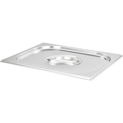Couvercles de plateau 2 pcs GN 1/2 Acier inoxydable CFW60723 (1/5)