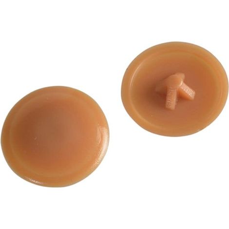 Forgefix Pozi Compatible Cover Cap Light Brown No.6-8 Forge Pack 50 FORFPPCC4 (1/3)