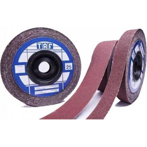 rollo de lija tela. banda continua. ancho . longitud - flexovit grano p-80