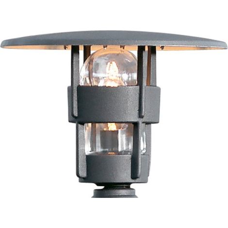 Konstsmide Freja Lampadaire extérieur classique noir mat, IP23 (1/3)