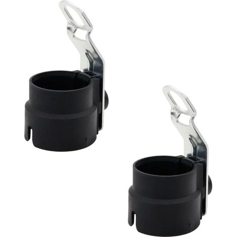2Pcs Supports de Prise de Remorque-Prise Remorque 7 Broches,13 Broches Support de Connecteur de Remorque, Support de Prise de Remorque Résistant Aux Intempéries pour Connecteur 7 et 13 B roches (1/5)