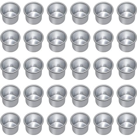 30 pièces Mini Bougeoir(30PCS,Argent),Bougeoir en Métal,Bougeoir en Métal Petit,Support de Bougies,Chandelier Petit,Bougeoir de Décoration de Table de Noël (1/5)