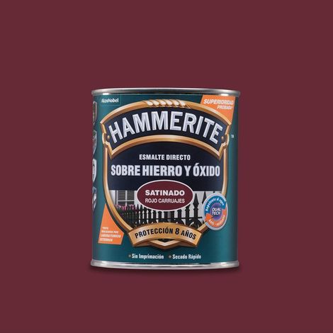 Hammerite Esmalte directo sobre óxido Rojo Carruajes 750 ml