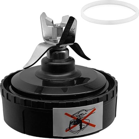 Lame de Rechange pour Ninja 700W Mixeur Slim et Smoothie Maker QB3001EUS/ QB3001UKS, Nutri Ninja Mixeur blender lame Accessoire seulement pour 470ml Gobelet (1/5)