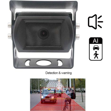 Caméra de recul AHD 1080p avec détection des piétons par IA BSD (1/5)