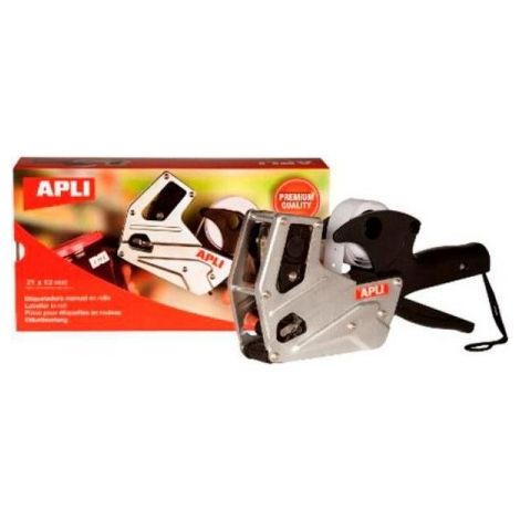 Agipa Étiqueteuse manuelle noir et gris aluminium