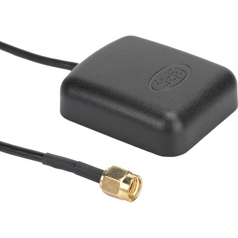 Antenne GPS Voiture 3m SMA Connecteur Câble Aérien Base Magnétique Amplificateur Signal Navigation DVD (1/3)