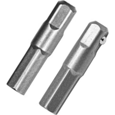 Adaptador de 1/4 x 1/4" con rosca de 50 mm (1/2)