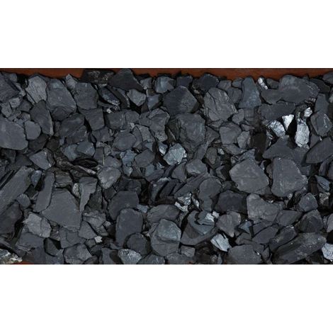 Ardesia Ciotoli Decorativi - Nero - 20kg (1/4)