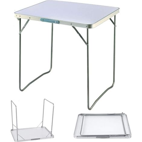 Portable Folding Camping Table Aluminium Carry BBQ Desk Kitchen Outdoor Picnic (1/5)