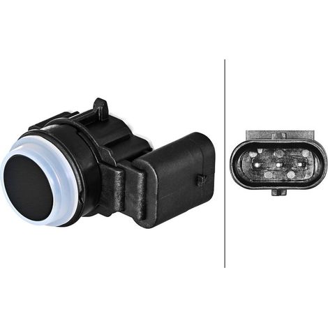Capteur, aide au stationnement HELLA 6PX 358 270-381 SKODA 3Q0919275A