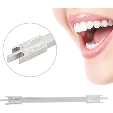 Localisateur de jauge de support dentaire Matériaux dentaires Positionneur de support orthodontique S (1/5)