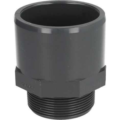 Nipple de transition PVC 63/75 mm manchon adhésif 2'' FM