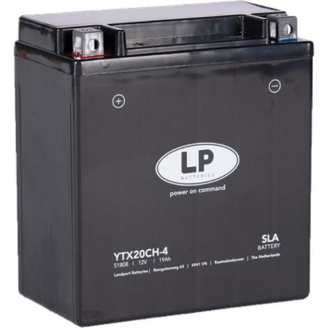Batterie AGM SLA 12V 19Ah für Motorrad Startbatterie MS LTX20CH-4