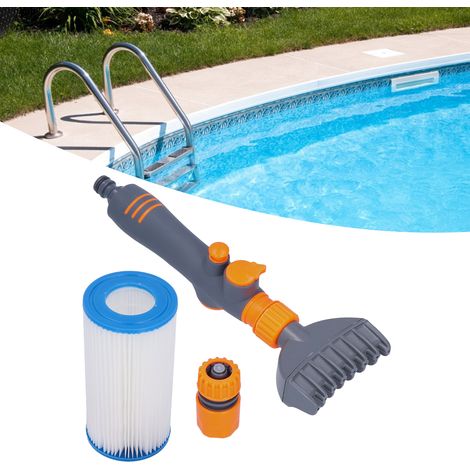 Schwimmbadreinigungsset, Poolfilterpapierkartusche, Filterreinigungsbürstenset (1/5)