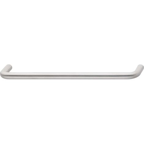 Cyclingcolors – Poignée de meuble 202x35mm entraxe 192mm – Acier chromé mat – Pour placard et étagère cuisine salle de bain
