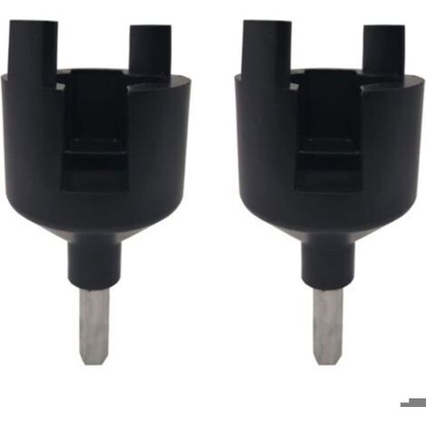 Cukol 2 Pièces Isolateur Cloture Electrique a Visser Mandrin de Perceuse, Rend Isolateur Plus Rapide Et Plus Facile à Installer (1/5)