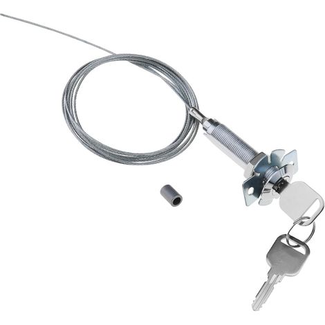 Serrure de Déverrouillage d'urgence Porte de Garage avec Clés Déverrouillage d'urgence Universel Déverrouillage Déconnexion Serrure à Clé Accessoires de Porte (1/5)