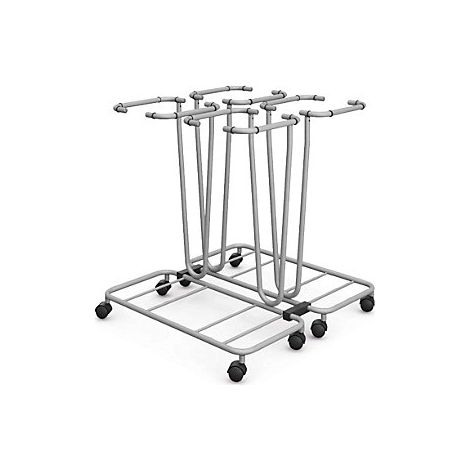 Soporte para bolsas de separación de materiales sin tapa  para 4