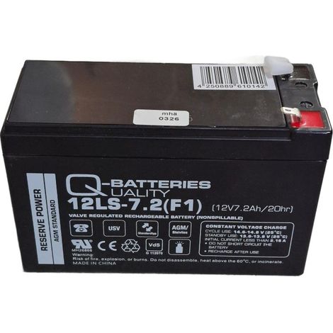Batterie Aperto 12V / 7Ah - La Paire APERTO SOMMER