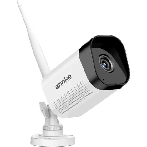 Cámara IP, resolución de 8 MP, visión nocturna de 30 m, audio bidireccional, detección de movimiento, conectividad WIFI. (1/5)
