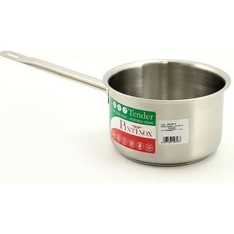 Casseruola fonda con un manico in acciaio inox Tender Cm.16