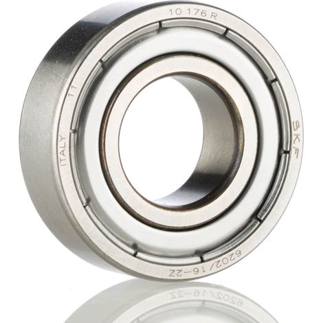 Roulement à billes à gorge profonde à une rangée SKF, ø int. 16mm, ø ext. 35mm, larg. 11mm ( Prix pour 1 )