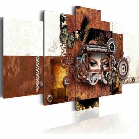 Tableau dame mécanique - 200 x 100 cm (1/4)