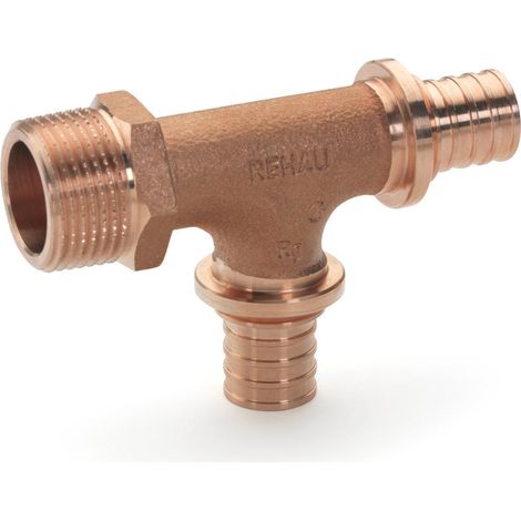 REHAU Té RAUTITAN RX+ 16 - 16 - R 1/2, 14564001001